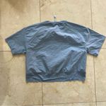 Athleta Light Blue Polyester and Spandex Tee Sz Medium Photo 4