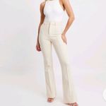 NEW Because of Alice BOA Wide Leg Suit Trousers Dusty Rose M Pink Size M Photo 7