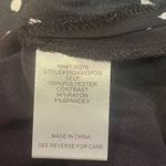 Les Serein black and white short sleeve top shirt blouse NWT woman’s small Photo 4