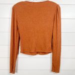 SO Brand NEW Kohl’s  Junior’s Cozy Super Soft  Cinnamon Coffee Cinch Top, Small Photo 5
