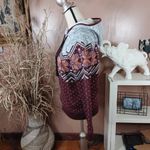 American Eagle  Size Medium M Maroon Zipper Sweater AE Sherpa Hood Lined Comfy Photo 8