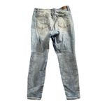 Judy Blue Jeans 15/32 Blue Denim Slim Fit Stretch Zip Grunge Mid Rise College Photo 3