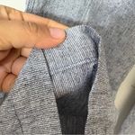 Pilcro and the Letterpress  Wide Leg Linen Blend Pants Tailored Gray Size 4 Photo 7