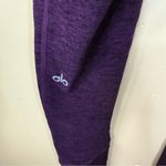 Alo Yoga  High Waist Lounge AloSoft Electric Violet Heather‎ Legging Size XS Yoga Photo 6
