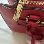 Anne Klein Pink Satchel with Gold-Tone Hardware Photo 6