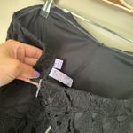 Alya Black lace strapless dress  Photo 7