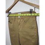 J.Crew  9" Billie Demi Boot Crop Jeans Women's Size 24 Mustard Cotton Blend Photo 2