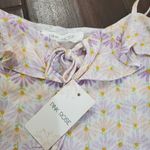 Pink Rose Lavender and yellow tank size small women's by  new with tags Photo 2