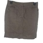 Eileen Fisher  100% Linen Skirt Size Small Gray Office Work Workwear Photo 0