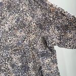 J.Jill Purejill Shirt Size Extra Large Modal Blend Multicolor Grey Tunic Top Gray Photo 4