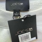 joe's jeans Joe’s The Daisy Floral Embroidered White Crewneck Pullover Sweatshirt Size L NWT Photo 5