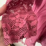 Free People One Golden Age Open Back Lace Blouse Top Photo 4