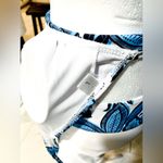 NWOT Women's Sporty Two Piece Swimsuit Halter Push Up Top w/ Shorts Size:Large Blue Photo 9