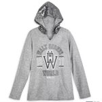 Disney Walt  World Sequin Hooded Pullover Sweatshirt Medium Photo 0