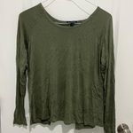 American Eagle Open Back Long Sleeve Shirt Photo 0