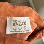 Brand Bazar Studded sides pant, size medium Brown Photo 3