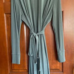P.J. Salvage  RIBBED LONG ROBE SIZE L Photo 0