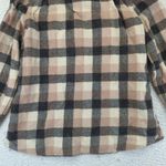 Woolrich Plaid Flannel Shirt Jacket Womens Medium Button Up Wool Blend Photo 9