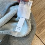 J.Crew NWT  Asymmetrical Ruffle Sweater Cotton Gray Heathered Size S Photo 6