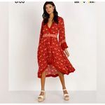 Spell and the gypsy jewel soiree boho midi dress XS Photo 2