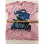 The Mountain Dragon Graphic Tshirt Size M Pink Tie Dye Fantasy Skulls Wizard Photo 9