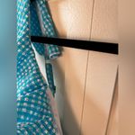 Lilly Pulitzer Lilly‎ Pulitzer Blue White NWOT Women’s Aelin Crinkle Gingham Bikini Top Size 12 Photo 8