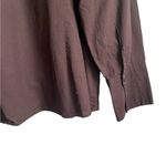 Cato  Women Top‎ 18/20 Brown Embroidered Button Up Boho Cowgirl Western Casual Photo 3