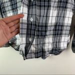 Sam Edelman 3for$30π Plaid High-Low Split Back Button Down Top XS Photo 6