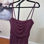 House Of CB  ‘Milena’ Dark Cherry Corset Maxi Dress NWOT size L Photo 13