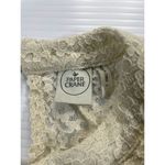 Paper Crane Cream Lace Sleeveless Top Boho Romantic Floral Pattern Size L Photo 1