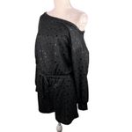 Le lis  Collection Romper Black Stars Large Pockets Off Shoulder New Photo 9