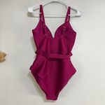 One Piece Sea Level Casanlanca Wireless Belted  Swimsuit Photo 9
