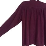 St. John  Vintage Santana Knit Gold Button Plum Cardigan 4 Photo 6