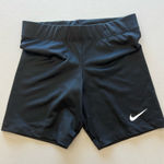 Nike  Spandex Black Shorts Dri-FIT Women's XS NWT Running Volleyball Compression Photo 0