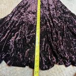 Cache Brushed Velvet Off Shoulder Brown dress SZ XS Ren Fair Fairycore Grunge Photo 6