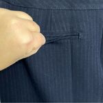 Worthington Pencil Skirt Dark Blue w/ Pin Stripes Women’s Size 10 Career Wear Photo 3