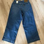 Lee NWT Women's Legendary wide leg cropped denim high rise Jeans Size 6 Photo 1