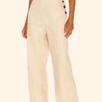 LPA  Jacopo Beige High -Waisted Trouser Pants Large Photo 0