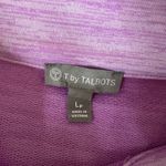 Talbots  Full Zip Jacket Size Large Petite Pink Spaced Dyed UPF 50 Active Wear Photo 1