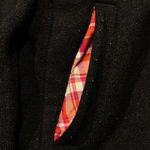 The North Face ♡  Women’s Black Hoodie with Plaid Hood and Neck Button Up ♡ Photo 2