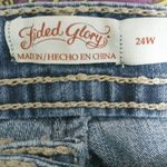 Faded Glory FG 24W Tribal Jeans Long Cutoffs Shorts Plus Photo 3