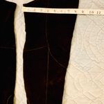 Vegan black suede over the knee boots. VGUC Size 7 Photo 3