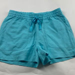 J.Crew Bright Turquoise Linen Blend Pull On Shorts XS Photo 0