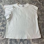 Milly  White Short Sleeve T-Shirt Photo 0