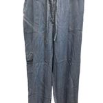 Linden Hill Draw String Blue Chambray Pants Size‎ XL Photo 0