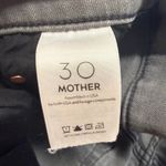 MOTHER Weekender Fray Jeans Last Chance Saloon Grey Distressed Bootcut Women 30 Gray Photo 3