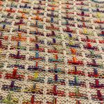 Cupshe Knit Women’s Large Sweater Colorblock Puff Drop Sleeve Cropped Photo 3