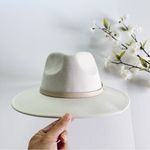 Nordstrom Wool Mix Hat One Size Beige Belt Photo 6