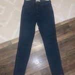 Madewell  denim 10in high rise skinny dark rinse $130 jeans casual contemporary Photo 3