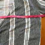 Urban Outfitters ‎ Outfitters Striped Wrap Top Short Sleeve Linen Cotton Blouse Size Large Photo 5